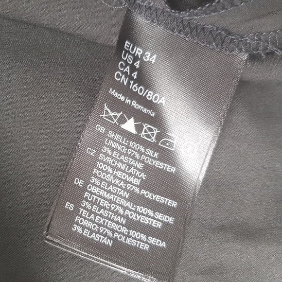 Versace for H&M Silk Corset Strappy Babydoll Dress - Picture 5 of 5